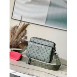 Replica Perfetta a tracolla Louis Vuitton Trio Monogram Verde M23783 Replica Perfetta a tracolla Louis Vuitton Trio Monogram Verde M23783