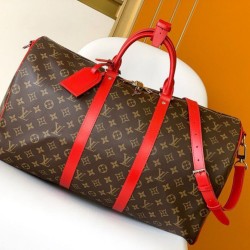 Borsa LV Keepall Bandouliere 50 Monogram Macassar M46769 Replica qualità specchio Replica Perfette Borsa LV Keepall Bandouliere 50 Monogram Macassar M46769 imitazioni
