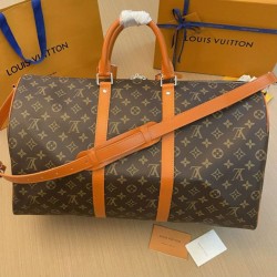 Borsa Louis Vuitton Keepall Bandouliere 50 Monogram Macassar M46770 Borsa Louis Vuitton Keepall Bandouliere 50 Monogram Macassar M46770