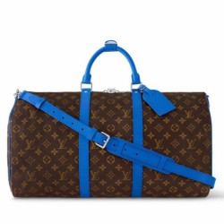 Borsa Louis Vuitton Keepall Bandouliere 50 Monogram Macassar M46772