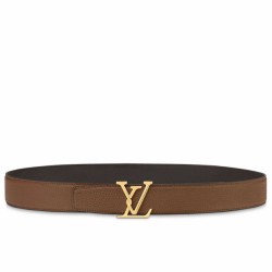 Replica Perfette Pari all'originale replica Cintura reversibile Louis Vuitton Louis Vuitton Attract 35 mm M8228V Marrone imitazioni