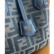 Mini borsa Fendi Origami 8BS083 Caffè scuro