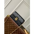 Alta gamma replica Portafoglio LV con catena Métis M82637 Nero