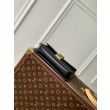 Alta gamma replica Portafoglio LV con catena Métis M82637 Nero