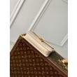Portafoglio LV con catena Métis M82836 Cream