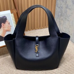 Miglior Prezzo Borsa YSL Saint Laurent Bea Tote EAST/West Nera Replica