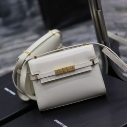 Sito Replica Dettagli perfetti Qualità superiore replica a tracolla mini YSL Saint Laurent Manhattan Bianca imitazioni Miglior Prezzo Dettagli perfetti Qualità superiore replica a tracolla mini YSL Saint Laurent Manhattan Bianca Replica