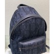 Zaino Christian Dior Rider Maxi Dior Oblique jacquard Nero