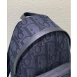 Zaino Christian Dior Rider Maxi Dior Oblique jacquard Nero