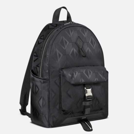 Zaino Dior Explorer CD Diamond Mirage Ski Capsule Nylon Nero