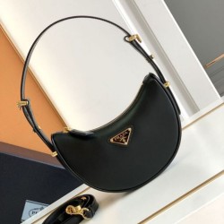 Imitazione Borsa a tracolla Prada Arque Mini Nera Replica qualità specchio Replica Perfette Imitazione Borsa a tracolla Prada Arque Mini Nera imitazioni