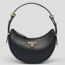 Replica Perfette Imitazione Borsa a tracolla Prada Arque Mini Nera imitazioni