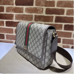 Borse Replica a tracolla media da uomo Gucci Ophidia 761741 Marrone qualità specchio Replica Perfette Borse a tracolla media da uomo Gucci Ophidia 761741 Marrone imitazioni