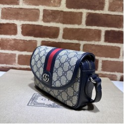 Bora Pari all'originale replica a tracolla Gucci Ophidia GG Mini 772239 Blu Bora Pari all'originale replica a tracolla Gucci Ophidia GG Mini 772239 Blu