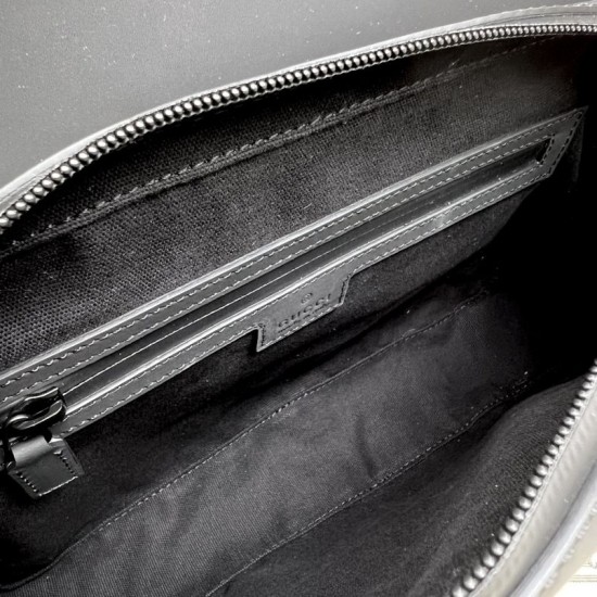 Qualità premium Borse Replica Gucci effetto gomma GG 775097 Nera qualità specchio Replica Perfette Qualità premium Borse Gucci effetto gomma GG 775097 Nera imitazioni