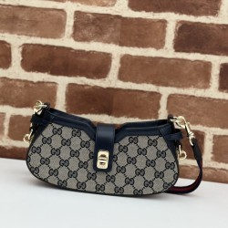 Replica Perfette Borsa a tracolla mini Gucci Moon Side 786015 Nera imitazioni