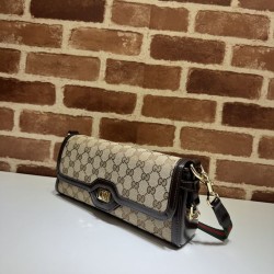 Borse Replica a tracolla piccola Gucci Luce 786027 Marrone qualità specchio Replica Perfette Borse a tracolla piccola Gucci Luce 786027 Marrone imitazioni