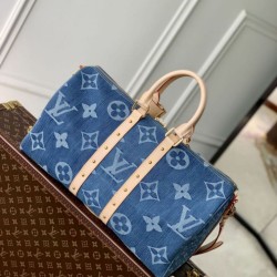 LV Keepall Bandoulière 45 LV Borsone M24315 Replica qualità specchio Replica Perfette LV Keepall Bandoulière 45 LV Borsone M24315 imitazioni