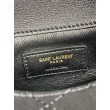 Borse Firmate Replica a secchiello YSL Saint Laurent Gaby con patta superiore nera