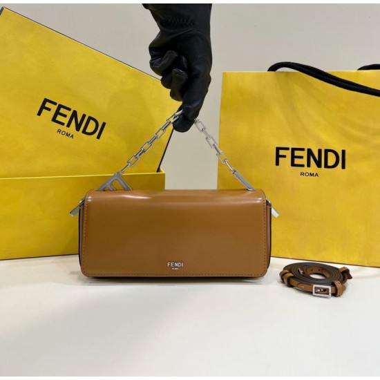 Borsa a tracolla Fendi First Sight Fendi Mini Marrone