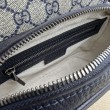 Bora Pari all'originale replica a tracolla Gucci Ophidia GG Mini 772239 Blu