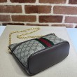 Borsa Replica 1:1 a tracolla Gucci Ophidia GG Mini 781397 Marrone