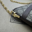 Borsa Replica 1:1 a tracolla Gucci Ophidia GG Mini 781397 Marrone