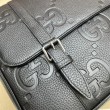 Borse Replica di alta qualità media da uomo Gucci Jumbo GG 760234 Nera
