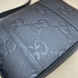 Borse Replica di alta qualità media da uomo Gucci Jumbo GG 760234 Nera