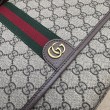 Borse Replica a tracolla media da uomo Gucci Ophidia 761741 Marrone