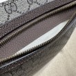 Borse Replica a tracolla media da uomo Gucci Ophidia 761741 Marrone