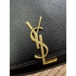 Replica Perfetta a tracolla mezzaluna YSL Saint Laurent Mini Voltaire Nera