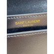 Replica Perfetta a tracolla mezzaluna YSL Saint Laurent Mini Voltaire Nera