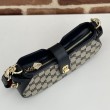 Borsa a tracolla mini Gucci Moon Side 786015 Nera