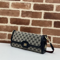 Borsa a tracolla piccola Gucci Luce 786027 Blu