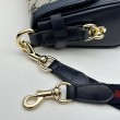 Borsa a tracolla piccola Gucci Luce 786027 Blu