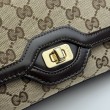 Borse Replica a tracolla piccola Gucci Luce 786027 Marrone