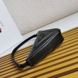 Borsa a tracolla triangolare Prada Nera