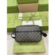 Borsa da uomo a spalla mini Gucci 768391 Grigia