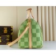 Borsa da uomo LV Keepall Bandouliere 50 N40667 Tela rivestita Damier Golf
