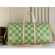 Borsa da uomo LV Keepall Bandouliere 50 N40667 Tela rivestita Damier Golf