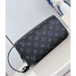 Borsa da uomo LV Locker Dopp Kit M83113 Monogram Eclipse