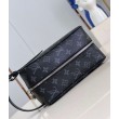 Borsa da uomo LV Locker Dopp Kit M83113 Monogram Eclipse