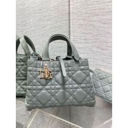 Borsa Dior Toujours Media Macrocannage Beige