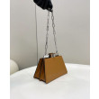 Borsa Fendi Fendi Peekaboo Cut Petite Media Bianca Borsa Fendi Fendi Peekaboo Cut Petite Media Bianca
