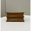Borsa Fendi Fendi Peekaboo Cut Petite Media Bianca Borsa Fendi Fendi Peekaboo Cut Petite Media Bianca