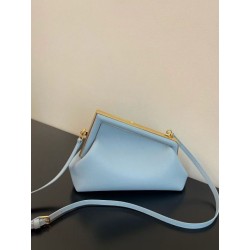 Borsa Fendi Prima Piccola Borsa Fendi Nappa Blu