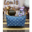 Imitazioni borse griffate hobo LV Hills Pochette LV M82949 Blu