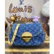 Borsa hobo LV Sunset LV M46829 Blu