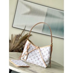 Borsa LV CarryAll PM in tessuto monogram M24707